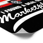 Get In I Found A On Marketplace Funny Men Women Poster (Ecke)