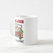 Get In Loser We're Going Christmas Shopng Funny Sa Kaffeetasse (Vorderseite Links)