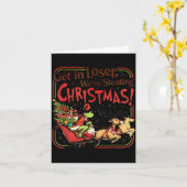 Get In Loser We're Stealing Christmas Karte (Gelbe Blume)