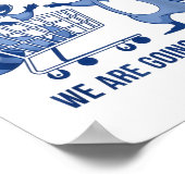 Get In Scavenger We're Going Thrifting Funny Racco Poster (Ecke)