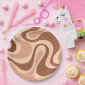 "Get in the Groove" Paper Plate Pappteller (Party)