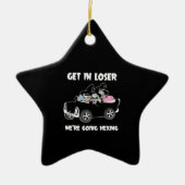 Get in Verlierer Keramik Ornament (Vorne)