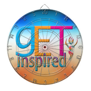 Get Inspiriert ~ Original Dartscheibe