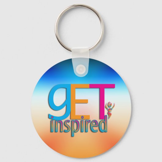 Get Inspiriert ~ Original Schlüsselanhänger (Vorderseite)