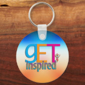 Get Inspiriert ~ Original Schlüsselanhänger (Vorderseite)