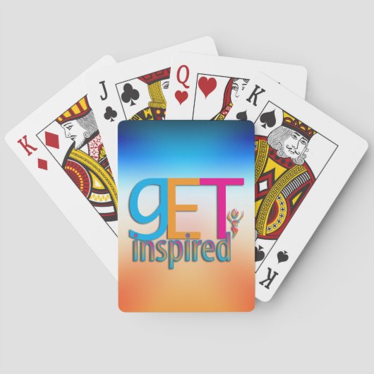 Get Inspiriert ~ Original Spielkarten (Rückseite)
