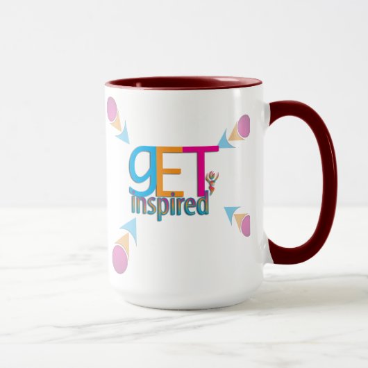 Get Inspiriert ~ Original Tasse (Rechts)