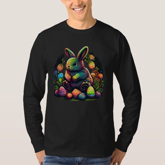 Get into the holiday spirit with this Easter Bunny T-Shirt (Vorderseite)