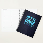 Get It Done Blue Motivational Planner Planer (Anzeige)