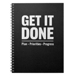 Get It Done Productivity Journal Notizblock