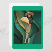 GET IT GIRL #2 EINLADUNG (Vorne/Hinten)