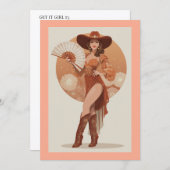 GET IT GIRL #3 EINLADUNG (Vorne/Hinten)