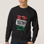 Get It Together Sista  Queen Melanin African Ameri Sweatshirt (Vorderseite)
