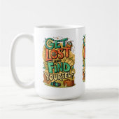 Get Lost and Find Yourself Kaffeetasse (Links)
