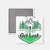 Get Lost Magnet (Vorderseite/Rückseite)