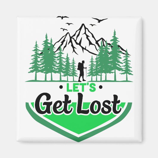 Get Lost Magnet (Vorne)