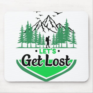 Get Lost Mousepad