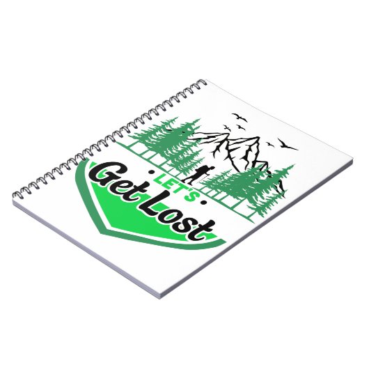 Get Lost Notizblock (Linke Seite)