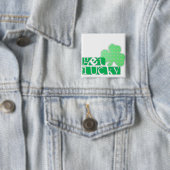 Get Lucky L Clover Kleeblatts St Patty S Button (Beispiel)