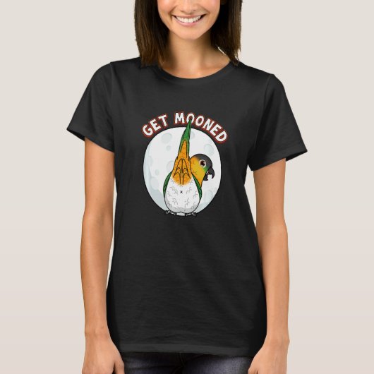 Get Mooned I Parrot Underfluffies I Black headed C T-Shirt (Vorderseite)