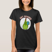 Get Mooned I Parrot Underfluffies I Blue crowned C T-Shirt (Vorderseite)