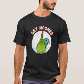 Get Mooned I Parrot Underfluffies I Blue crowned C T-Shirt (Vorderseite)