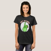 Get Mooned I Parrot Underfluffies I Green Indian R T-Shirt (Vorne ganz)