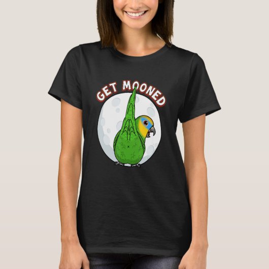 Get Mooned I Parrot Underfluffies I Orange winged T-Shirt (Vorderseite)