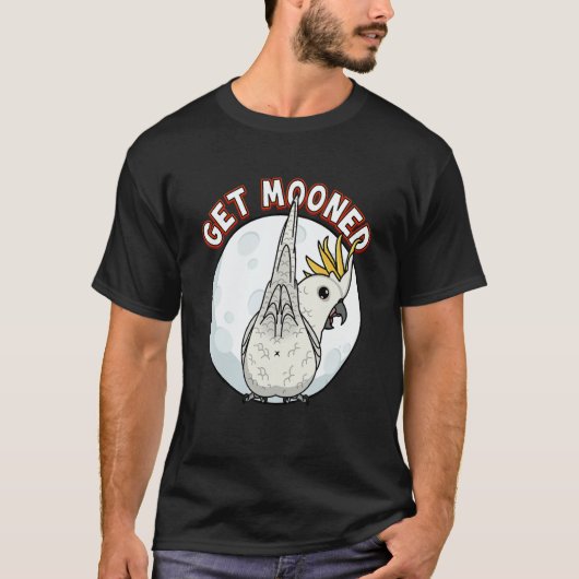 Get Mooned I Parrot Underfluffies I Sulphur creste T-Shirt (Vorderseite)
