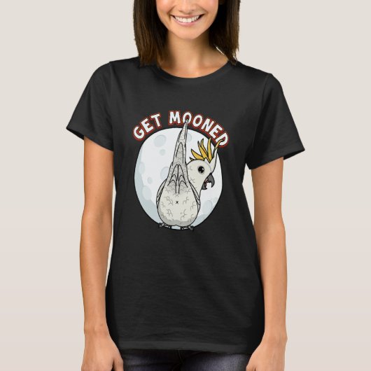 Get Mooned I Parrot Underfluffies I Sulphur creste T-Shirt (Vorderseite)