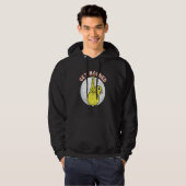 Get Mooned I Parrot Underfluffies I Yellow Parrotl Hoodie (Vorne ganz)