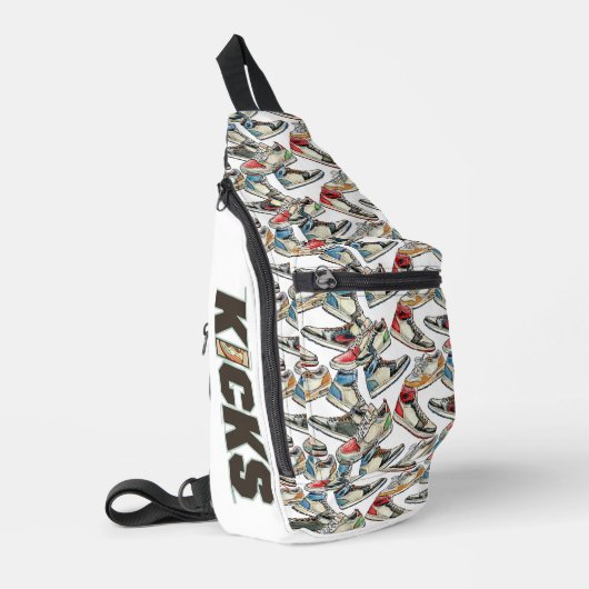 Get my Kicks - Cross body / Sling Bag (Linke Seite)