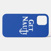 "GET NAUTI"- Nautical Case-Mate iPhone Case (Rückseite (Horizontal))