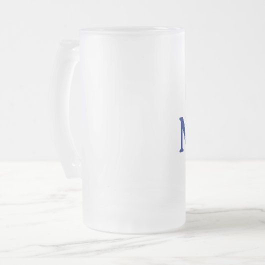 "GET NAUTI" Tasse für Mattiertes Kunstglas (Vorderseite Links)