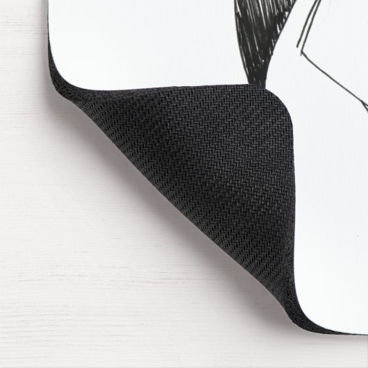 Get Off My Mouse Pad Mousepad (Ecke)