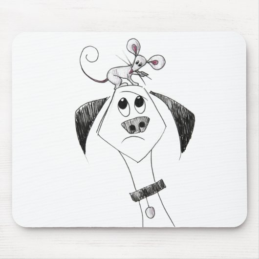 Get Off My Mouse Pad Mousepad (Vorne)