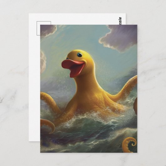 Get Quacken Postkarte (Vorne/Hinten)