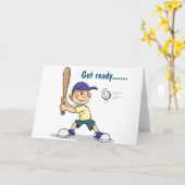 GET READY FOR FUN HAPPY **8th** BIRTHDAY CARD Karte (Gelbe Blume)