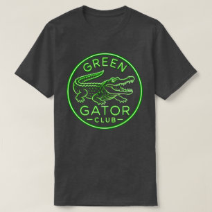 Get Swamped Green Gator Club T-Shirt