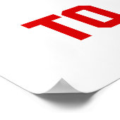 get used to the view vintage jeep poster (Ecke)