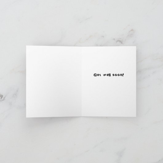 Get Well #3 Karte (Innenseite)