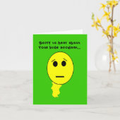 Get Well #3 Karte (Gelbe Blume)