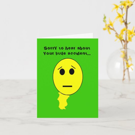 Get Well #3 Karte (Gelbe Blume)