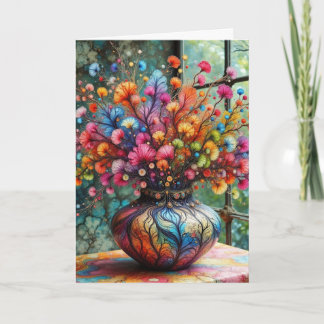 Get Well After Surgery Cheerful with Flowers Card Karte