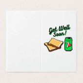 Get Well bald - Irish Spaß (Außenseite Aufgefaltet)