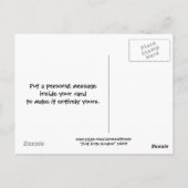 Get Well bald (Postcard) Postkarte (Rückseite)