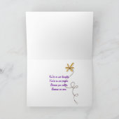 Get Well bald Tabby Karte (Innenseite)