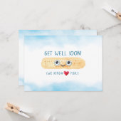 Get Well bald, We Kinda Liebe Sie! Karte (Vorderseite/Rückseite Beispiel)