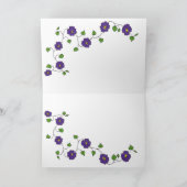 'Get Well bald's Hübsch Greetings card Karte (Innenseite)