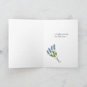 Get Well Bouquet Blume Card Karte (Innenseite)